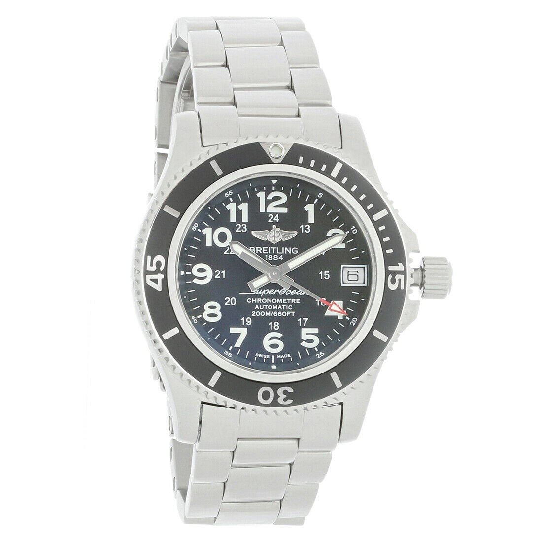 Breitling Women&#39;s A17312C9-BD91-179A Superocean II Stainless Steel Watch