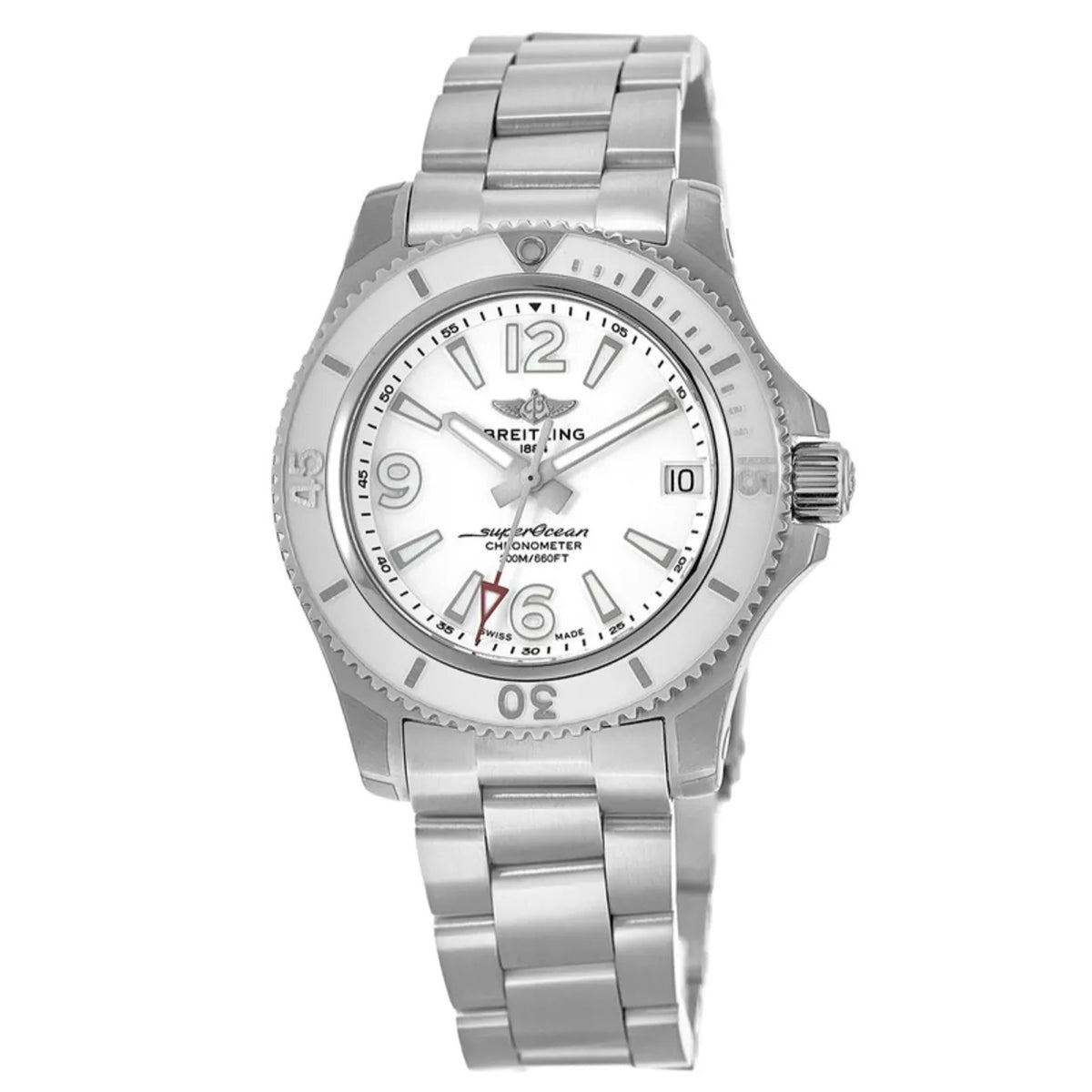 Breitling Women's A17316D21A1A1 Superocean Stainless Steel Watch