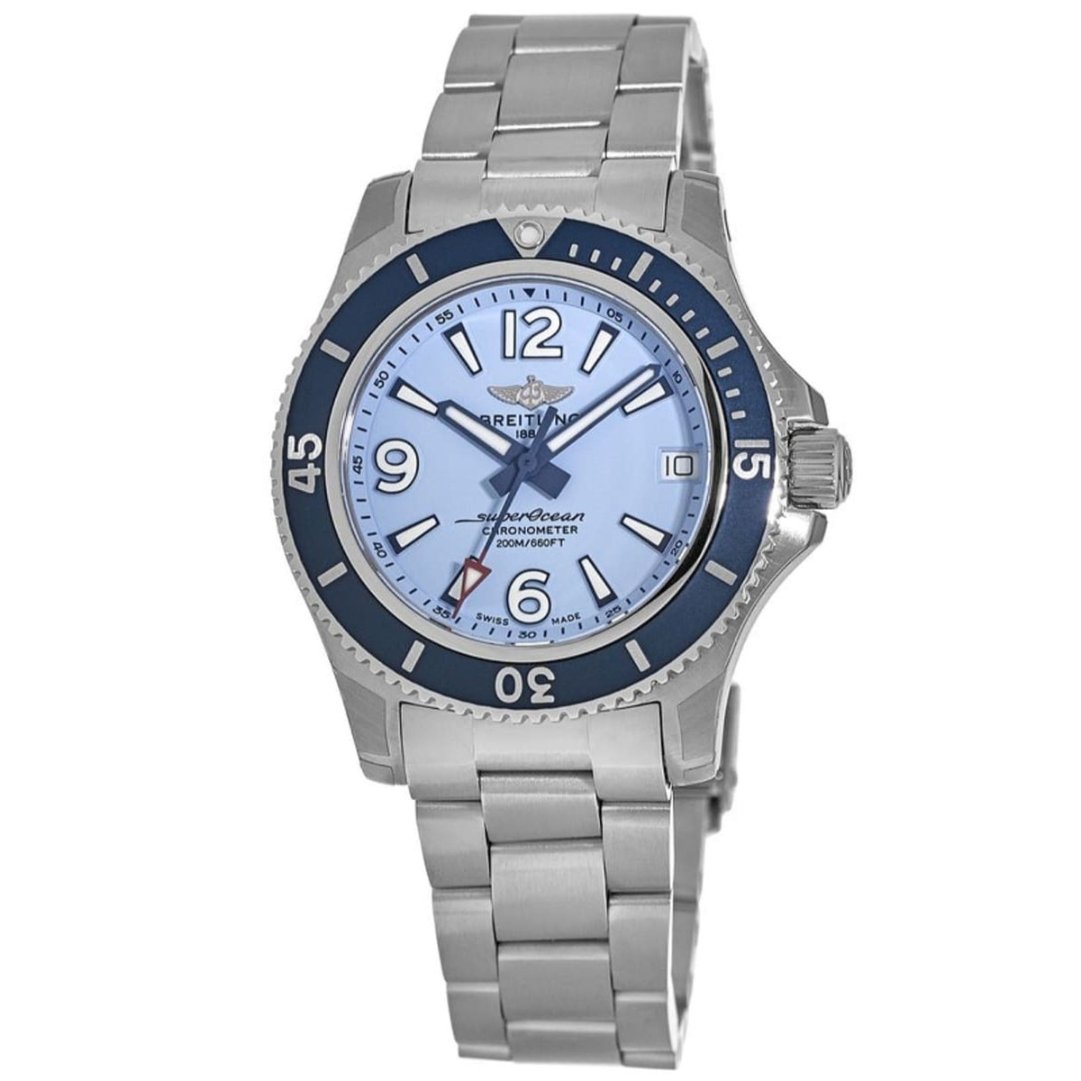 Breitling Women&#39;s A17316D81C1A1 Superocean Stainless Steel Watch