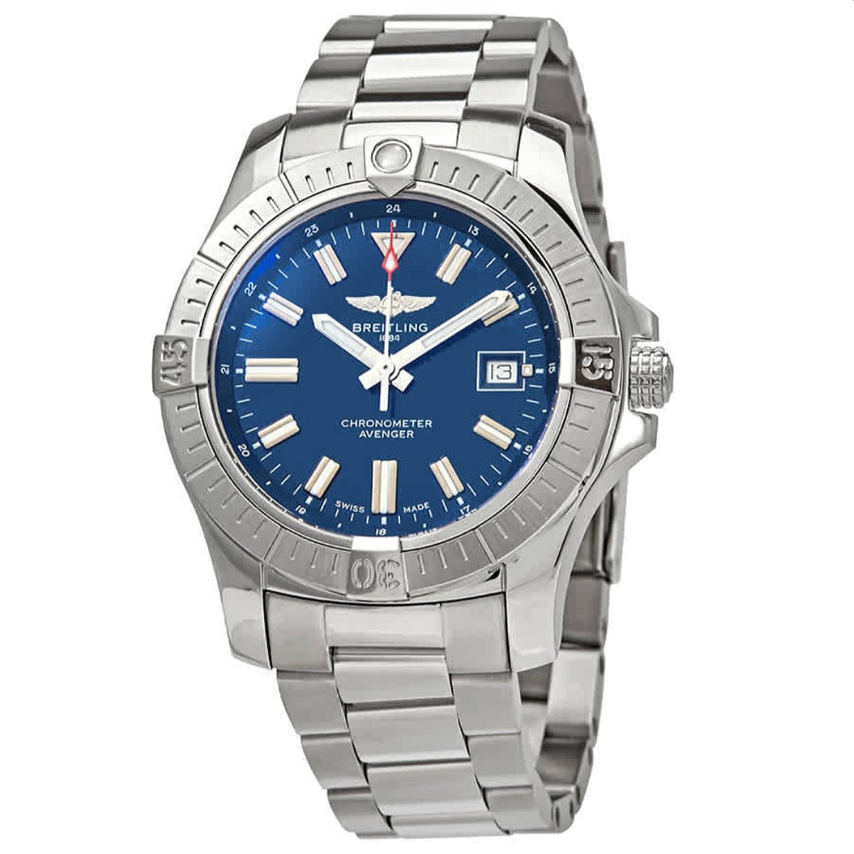 Breitling Men's A17318101C1A1 Avenger 43 Stainless Steel Watch