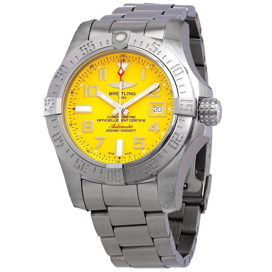 Breitling Men&#39;s A17331101I1A1 Avenger II Seawolf Stainless Steel Watch