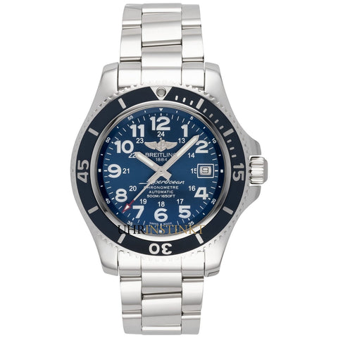 Breitling Men's A17365D1-C915-161A Superocean II 42 Stainless Steel Watch