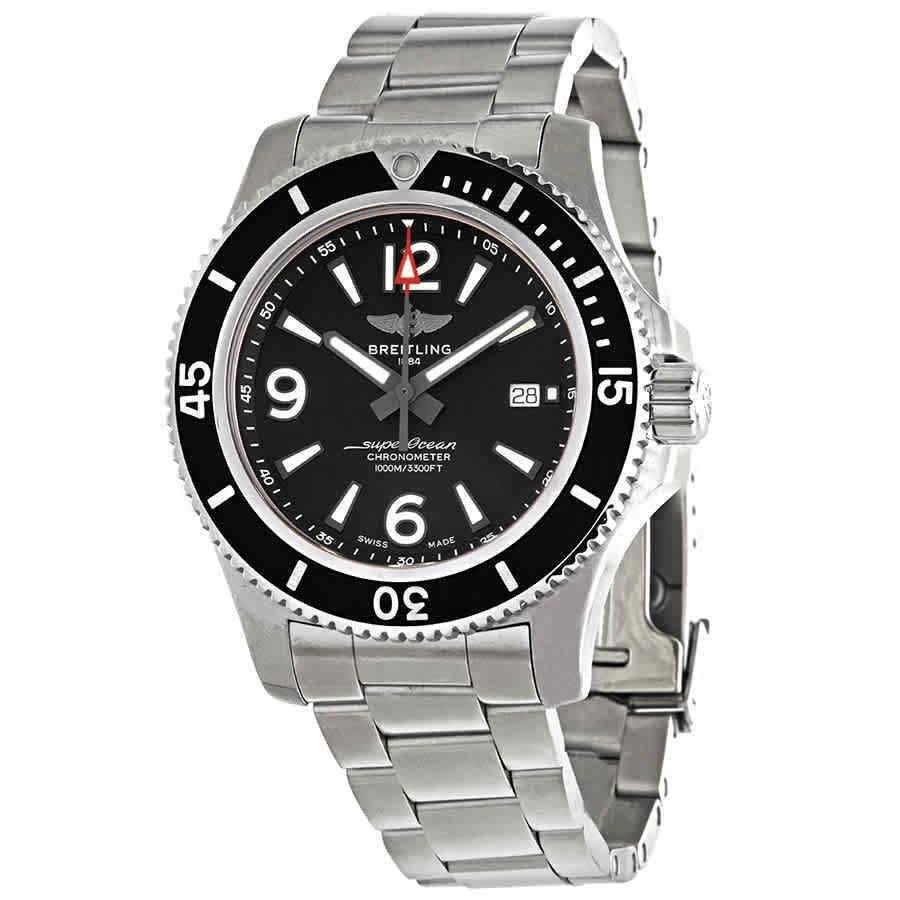 Breitling Men&#39;s A17367D71B1A1 Superocean 44 Stainless Steel Watch