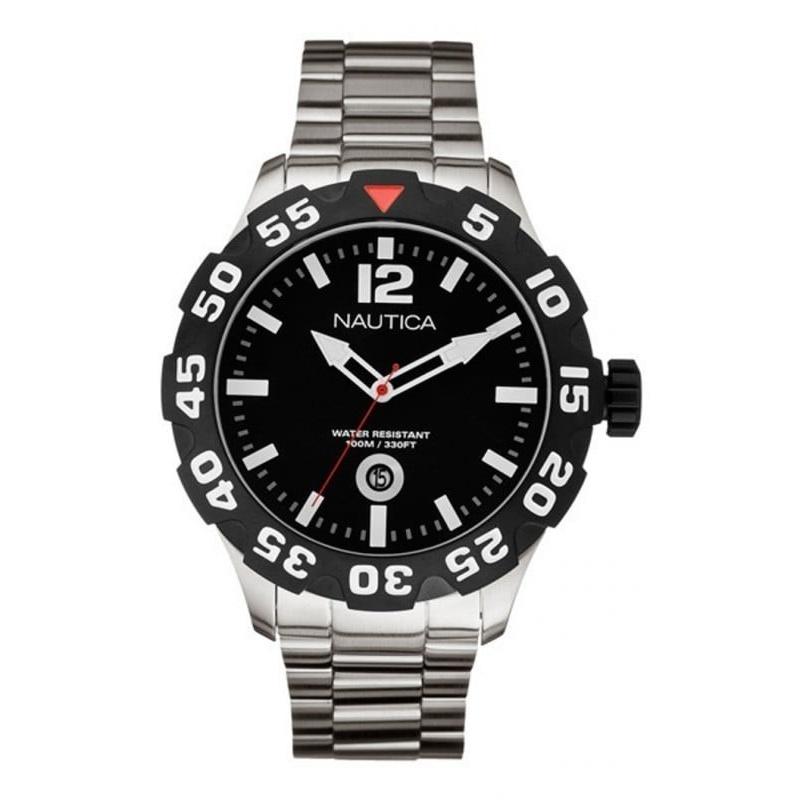 Nautica Men&#39;s A18622G Nautica Stainless Steel Watch