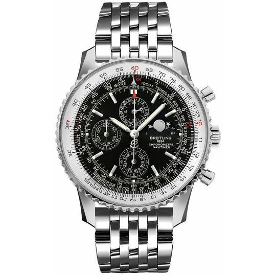 Breitling Men's A1937012-BA57-453A Navitimer 1461 Chronograph Stainless Steel Watch