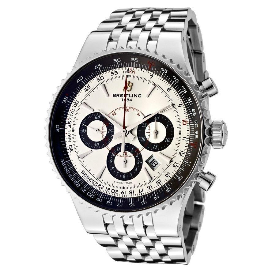 Breitling Men's A23351A6-G741 Montbrillant Chronograph Automatic Stainless Steel Watch