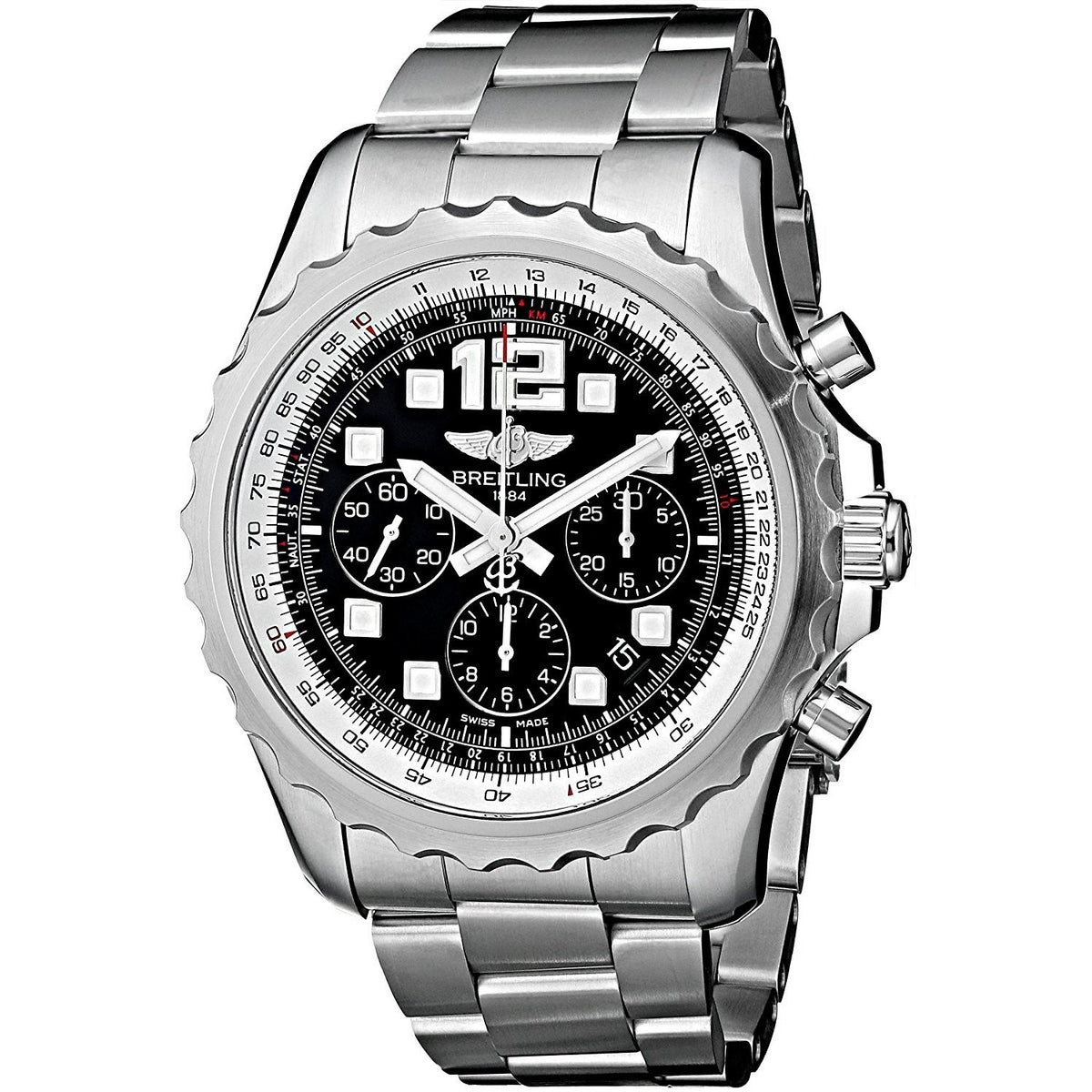 Breitling Men's A2336035-BA68 ChronoSpace Automatic Chronograph Stainless Steel Watch