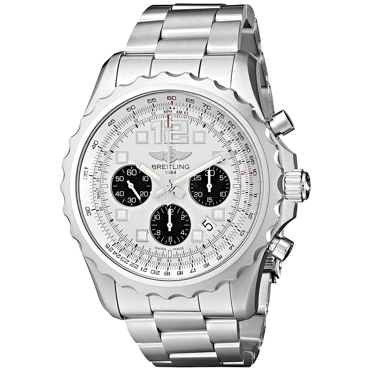 Breitling Men&#39;s A2336035-G718SS Chronospace Automatic Chronograph Stainless Steel Watch