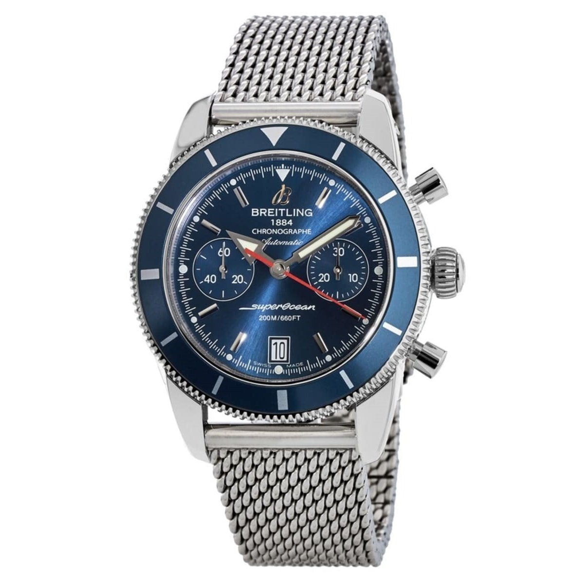 Breitling Men&#39;s A2337016-C856-154A Superocean Heritage Chronograph Stainless Steel Watch