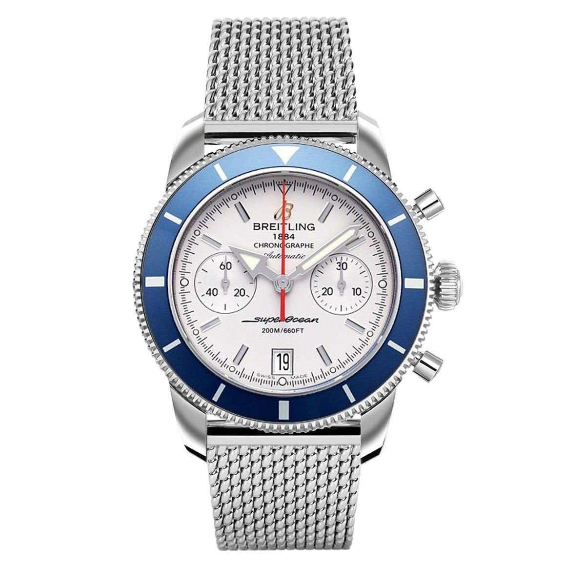 Breitling Men's A2337016-G753-154A Superocean Heritage Chronograph Stainless Steel Watch