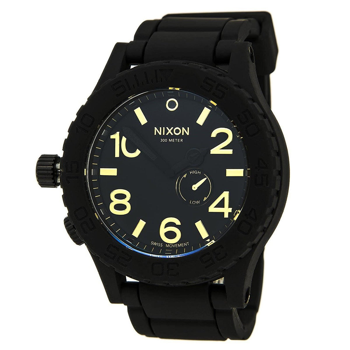 Nixon Men&#39;s A236-1041 51-30 Black Rubber Watch