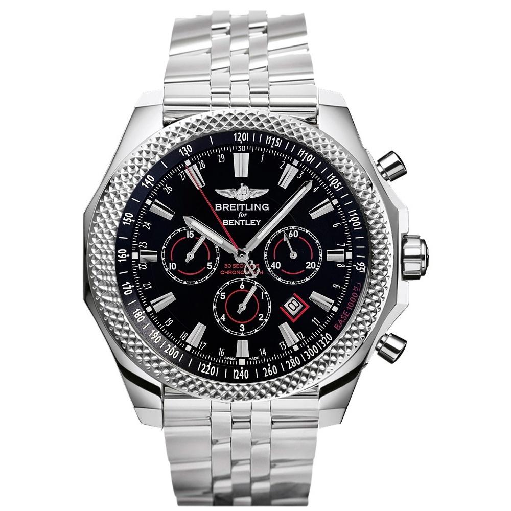 Breitling Men&#39;s A2536824-BB11-990 Barnato  Chronograph Stainless Steel Watch