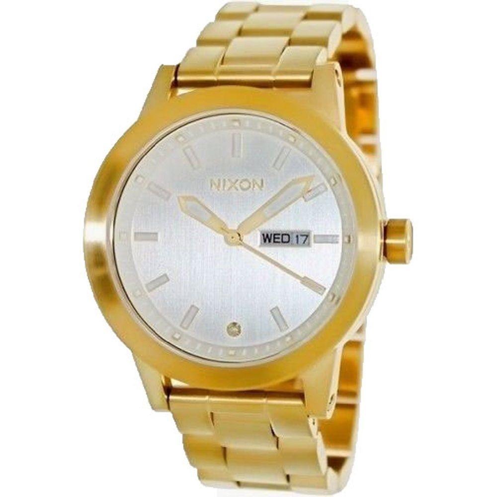 Nixon gold stainless steel watch hotsell