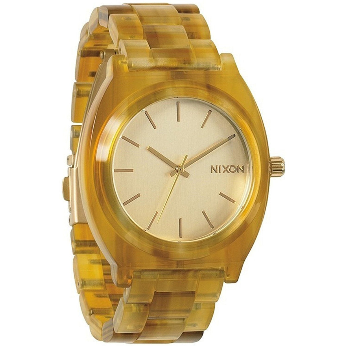 Nixon Men&#39;s A327-1423 Time Teller Brown Plastic Watch