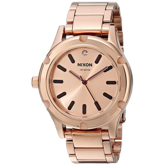 Nixon Women's A343-897 Camden Rose-Tone Stainless Steel Watch