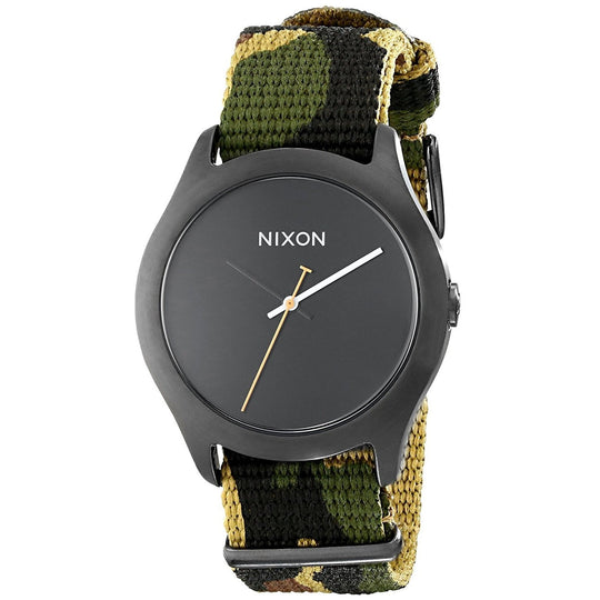 Nixon Women's A348-1629 Mod Camouflage Nylon Watch