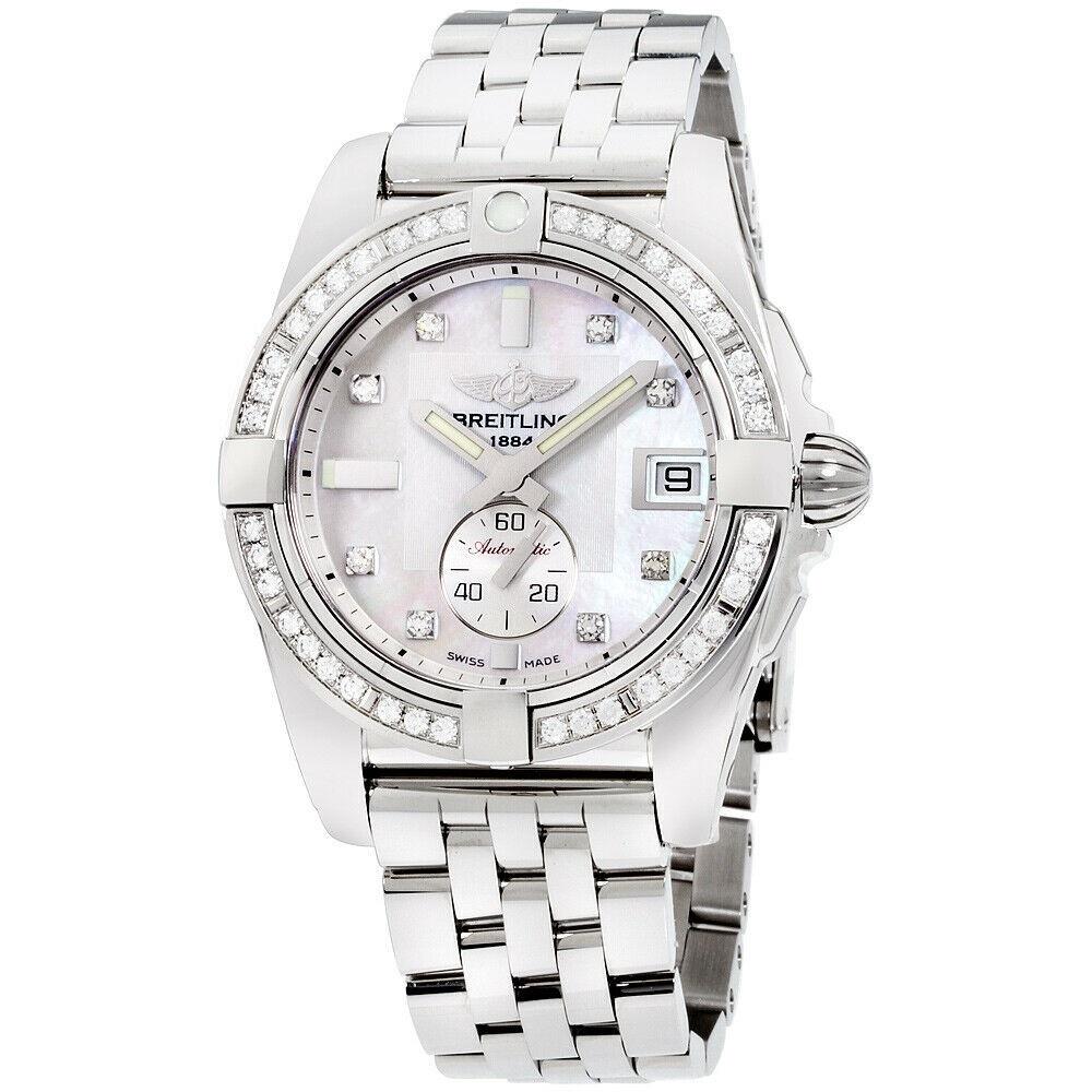 Breitling Women&#39;s A3733053-A717-376A Galactic Stainless Steel Watch