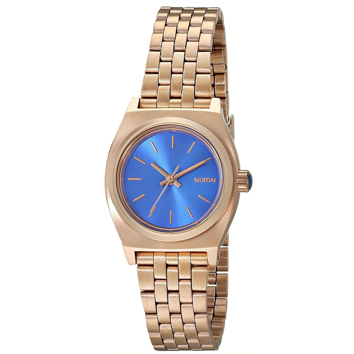 Nixon Women's A399-1748 Time teller Rose-Tone Stainless Steel Watch