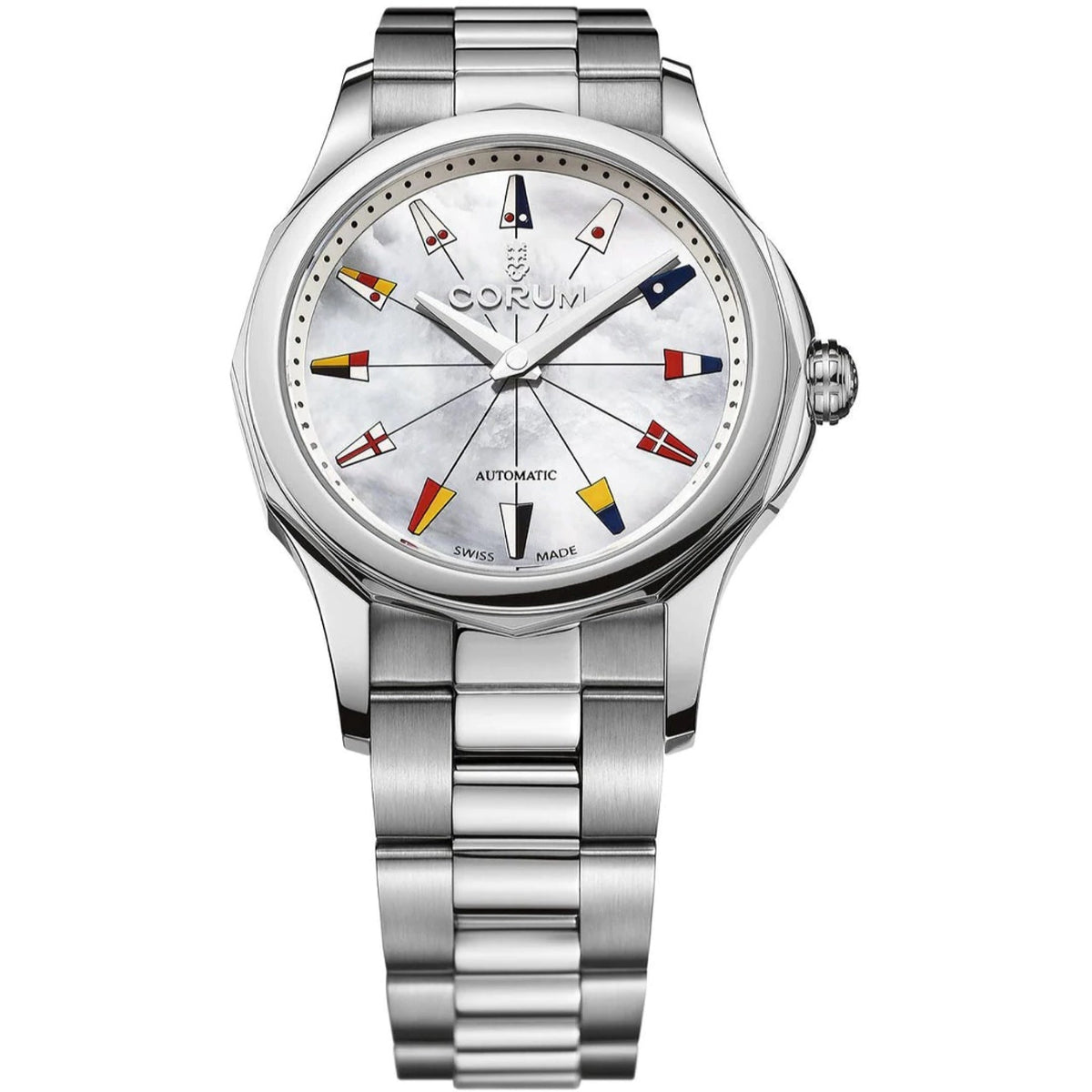 Corum Women's A400-02885---400.100.20-V200-PN12 Admiral's Cup Legend 32 Stainless Steel Watch