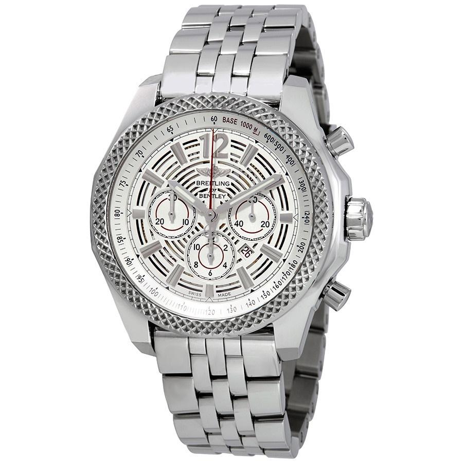 Breitling Men&#39;s A4139021-G795 Bentley Bar42 Automatic Chronograph Stainless Steel Watch
