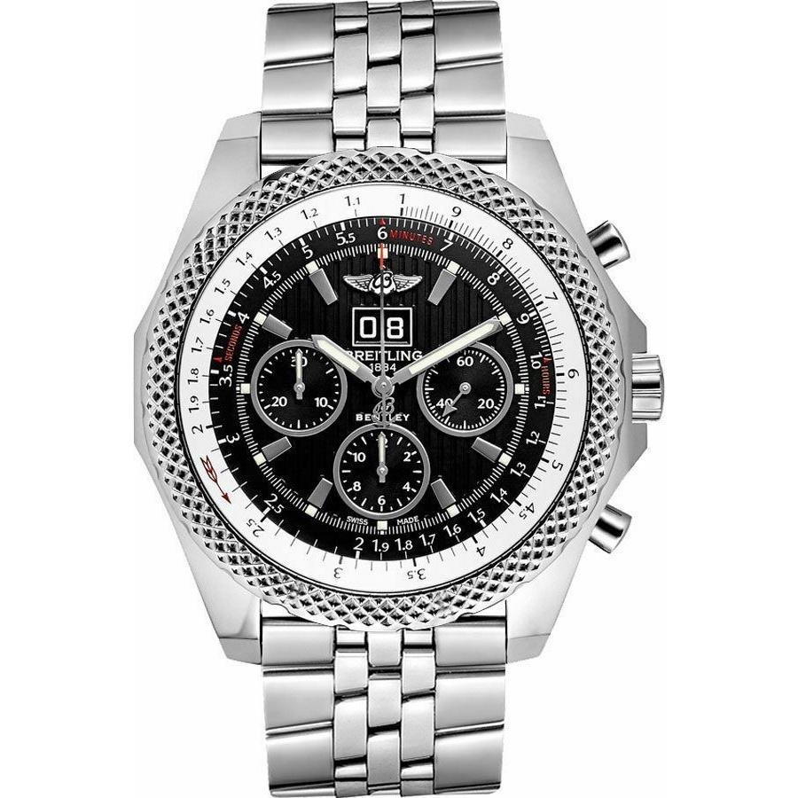 Breitling Men&#39;s A4436412-BE17-990A Bentley 6.75 Chronograph Stainless Steel Watch