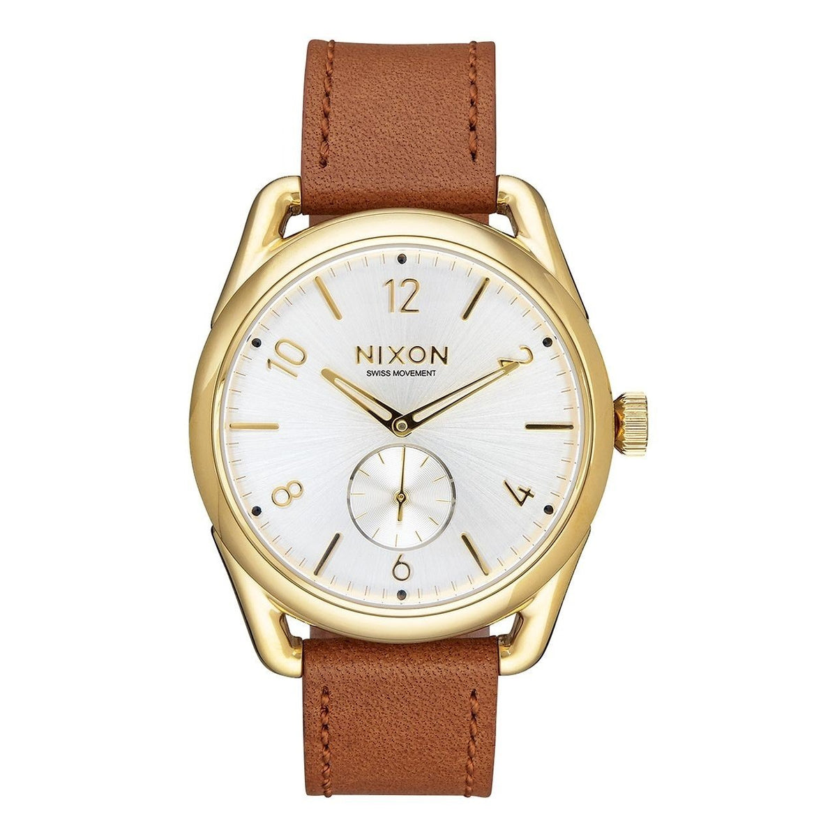 Nixon Men&#39;s A459-2227 C39 Brown Leather Watch