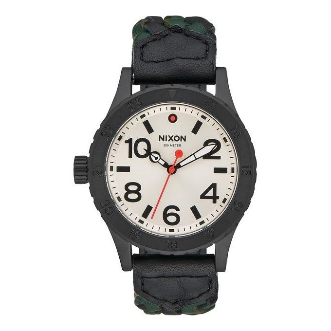 Nixon Women&#39;s A467-2357 38-20 Green Leather Watch