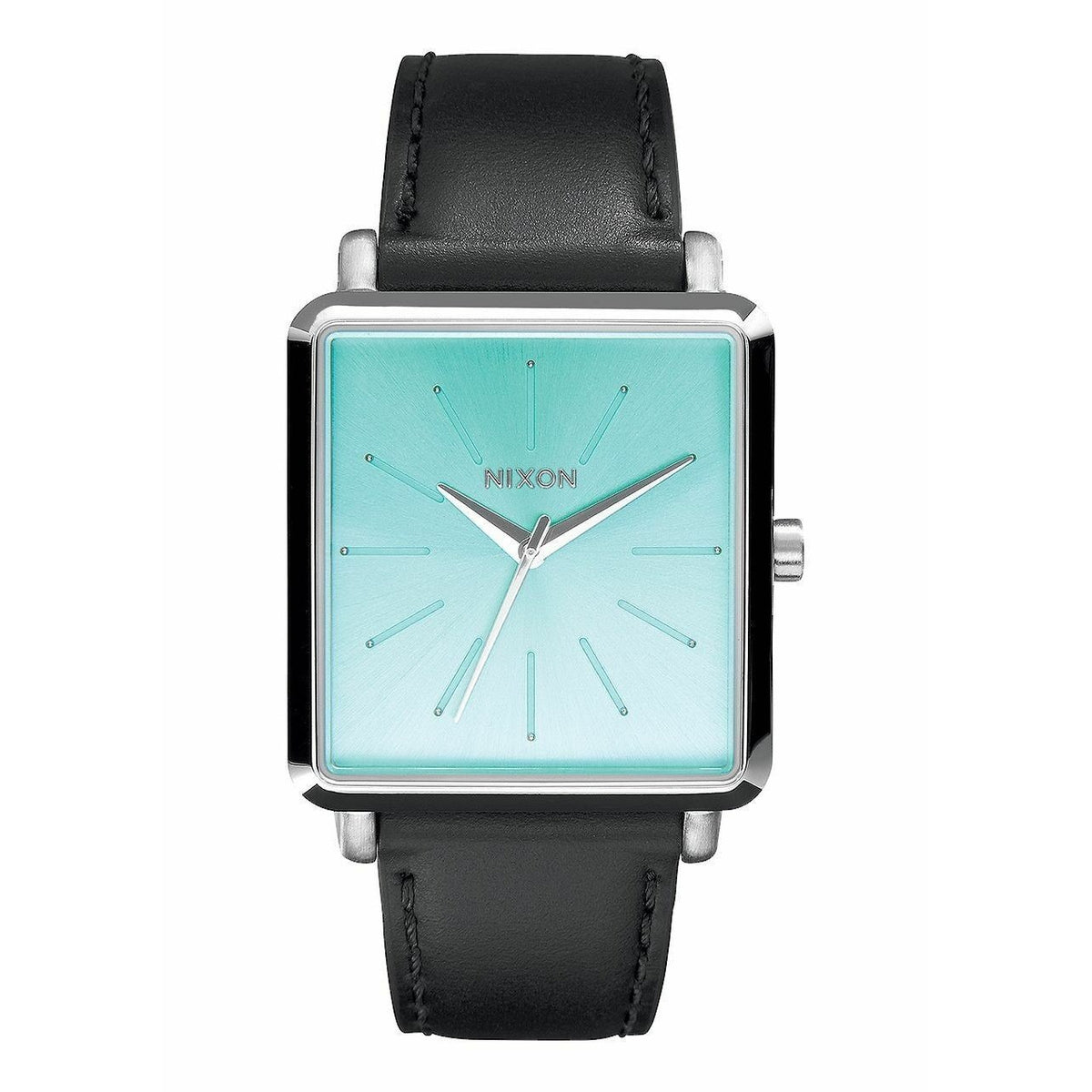 Nixon Women&#39;s A472-2095 K Squared Black Leather Watch