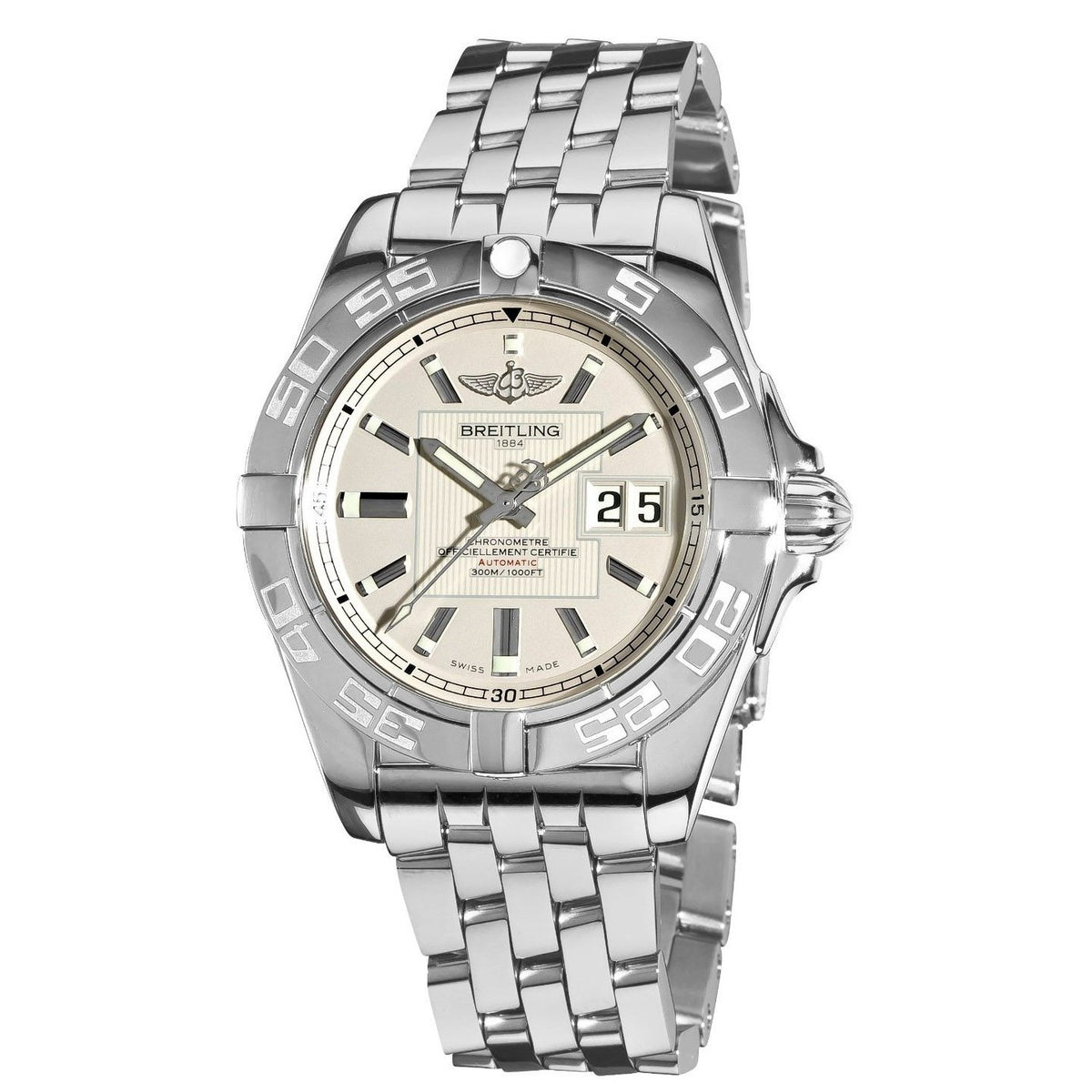 Breitling Men&#39;s A49350L2-G699-366A Galactic 41 Stainless Steel Watch