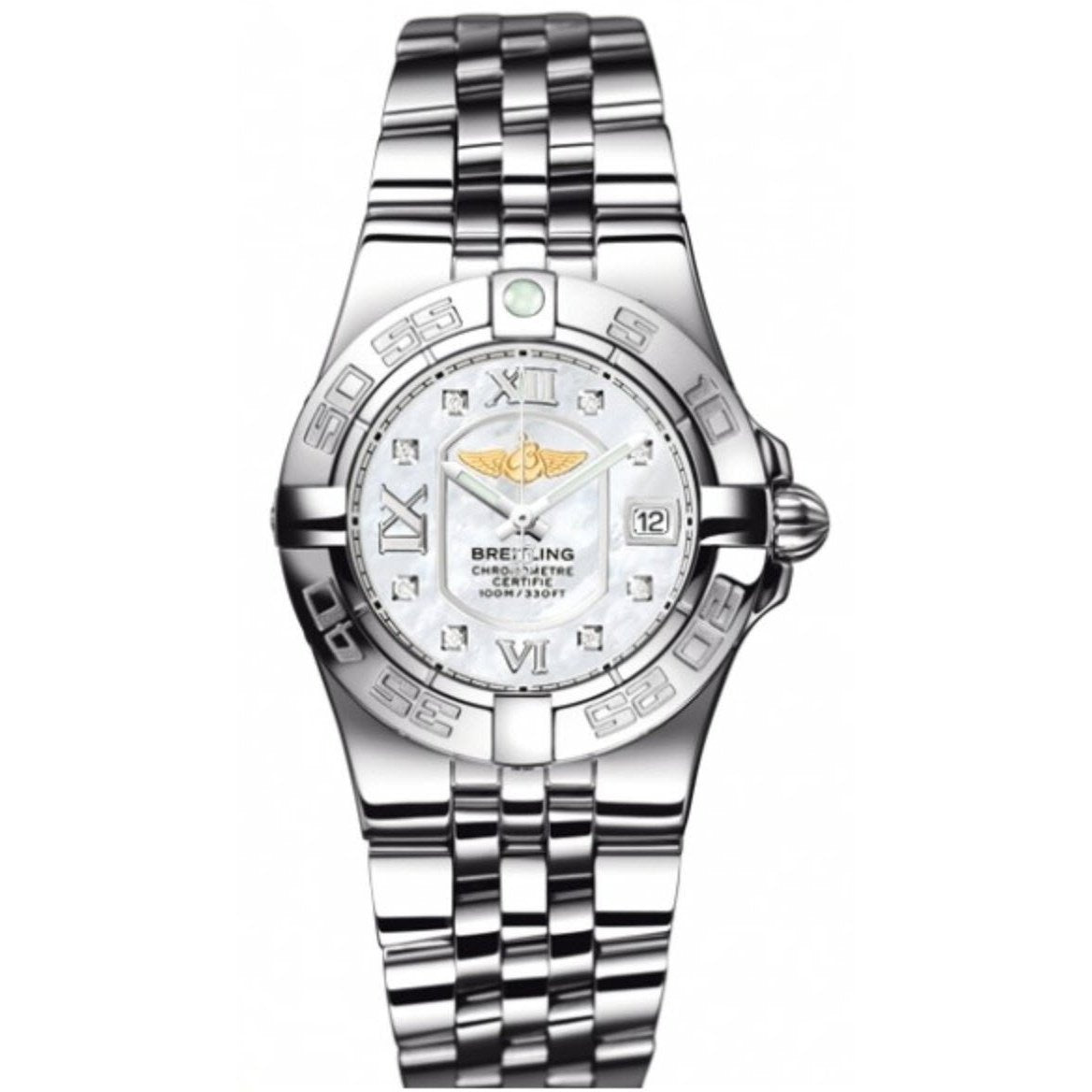 Breitling Women's A71340L2-A679-368A Galactic 30 Stainless Steel Watch