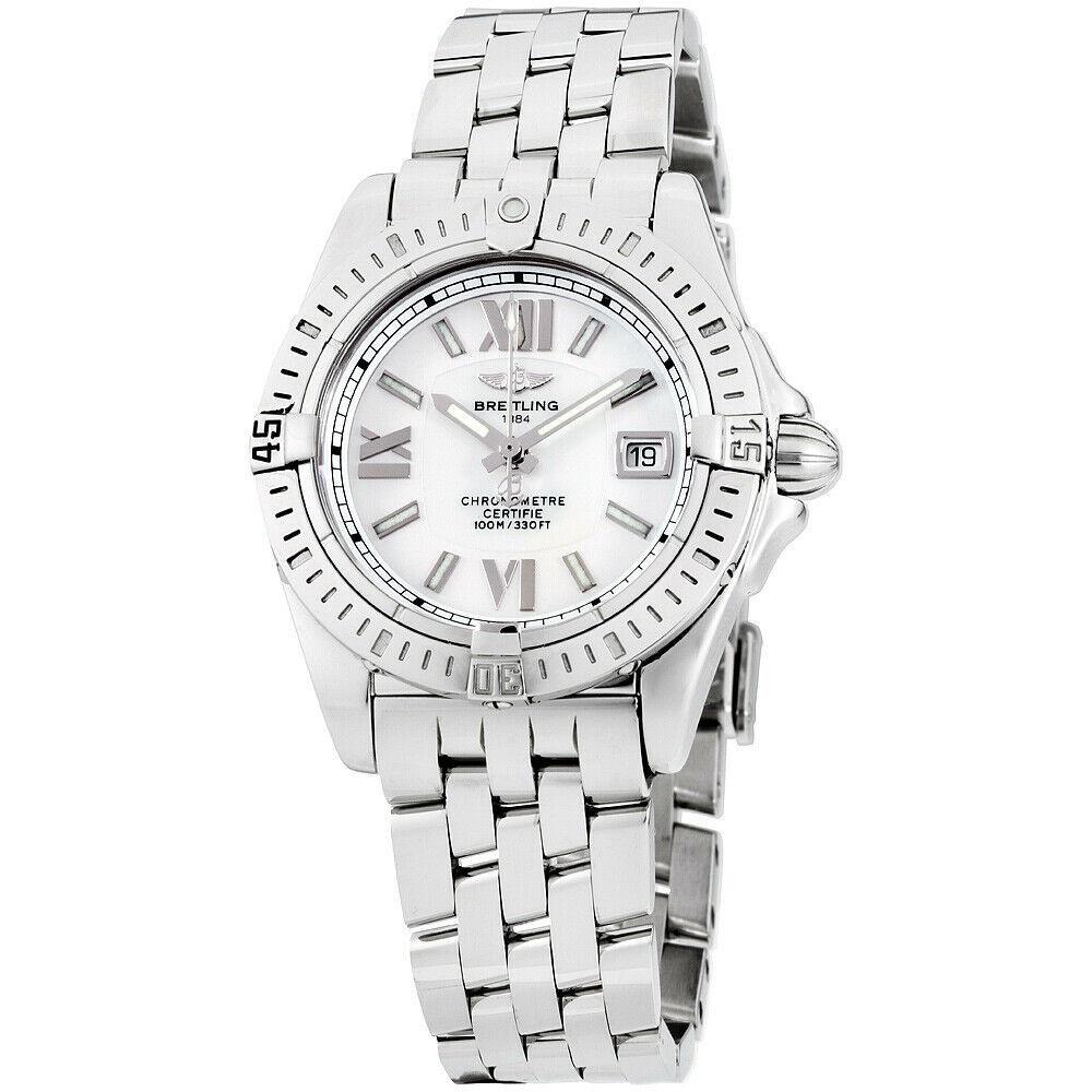 Breitling Women's A7135612-A656-367A Cockpit Stainless Steel Watch