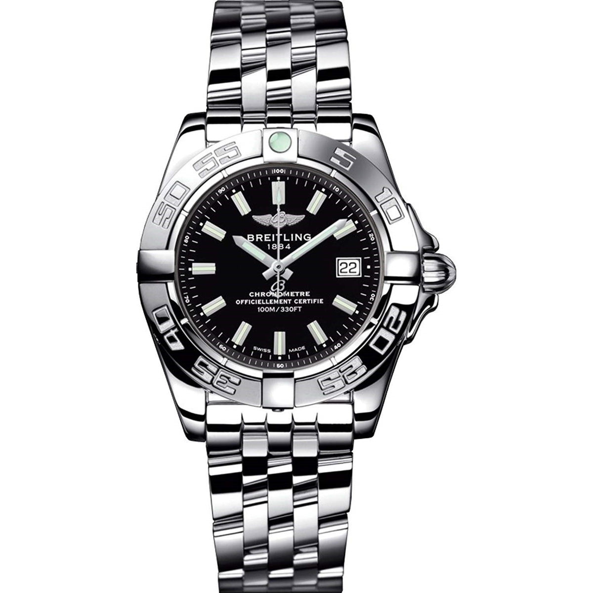 Breitling Women's A71356L2-BE76-367A Galactic 32 Stainless Steel Watch