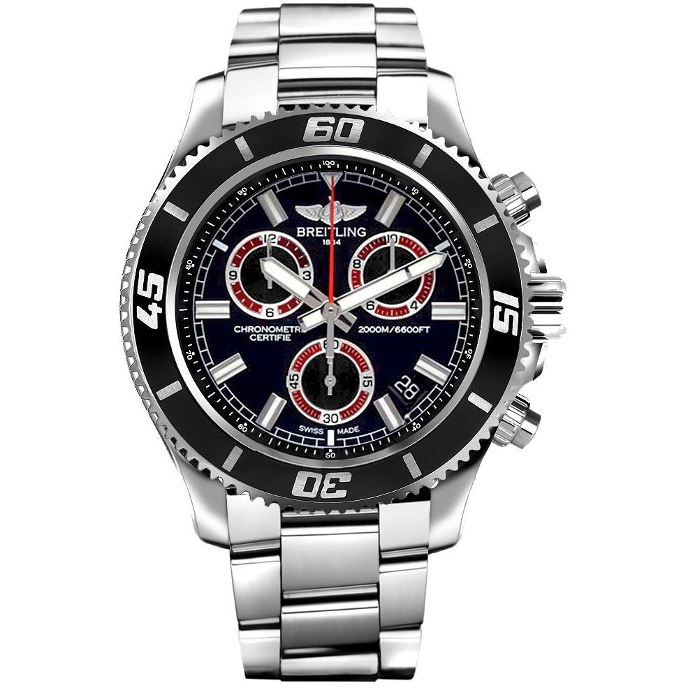 Breitling Men's A73310A8-BB72 Superocean Chronograph Automatic Stainless Steel Watch