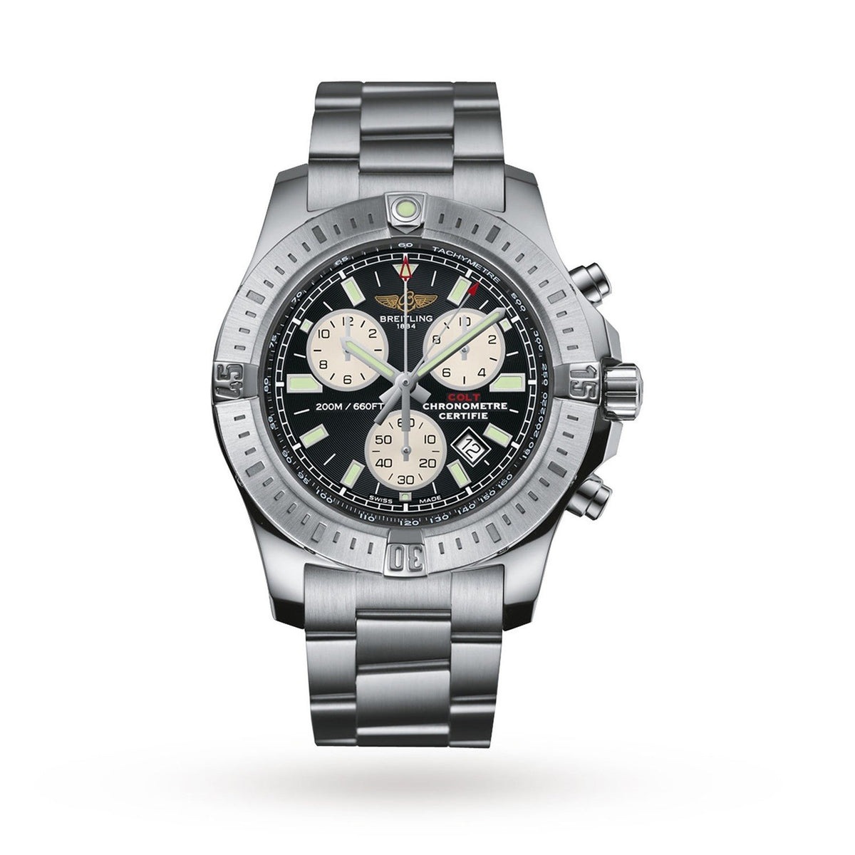Breitling Men&#39;s A7338811-BD43-173A Colt  Chronograph Stainless Steel Watch