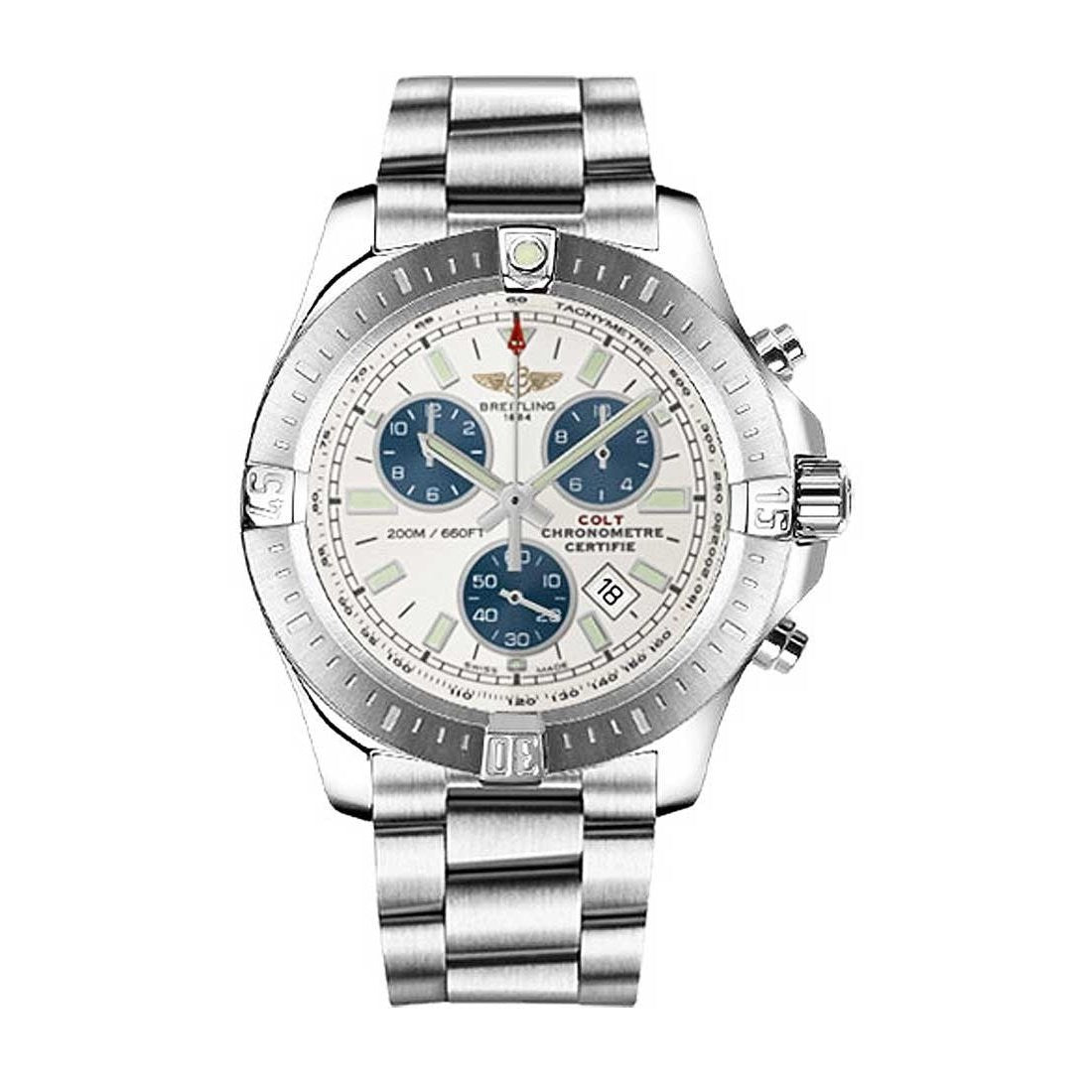 Breitling Men&#39;s A7338811-G790-173A Colt Chronograph Chronograph Stainless Steel Watch