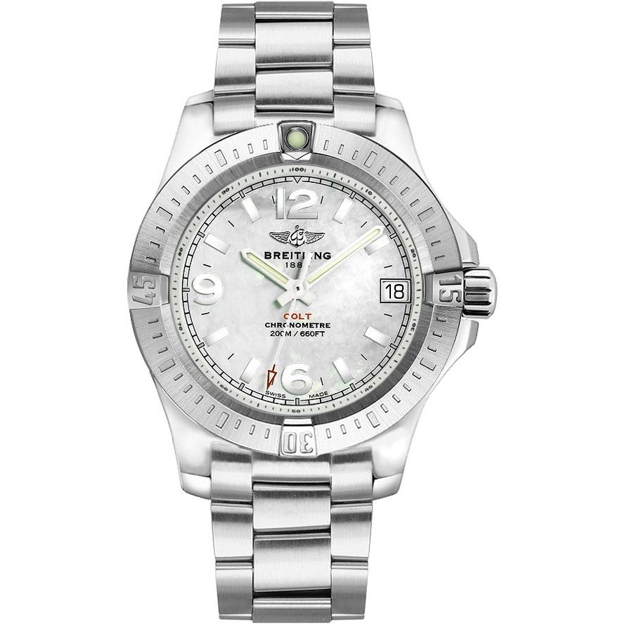 Breitling Women&#39;s A7438911-A772-178A Colt Stainless Steel Watch