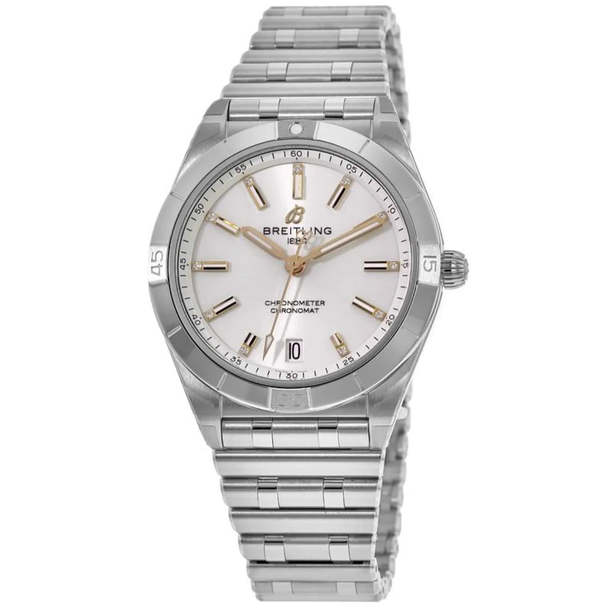 Breitling Women's A77310101A3A1 Chronomat Stainless Steel Watch