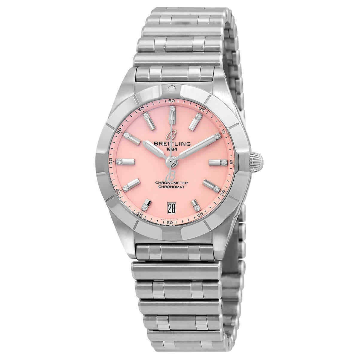 Breitling Women's A77310101K1A1 Chronomat Stainless Steel Watch