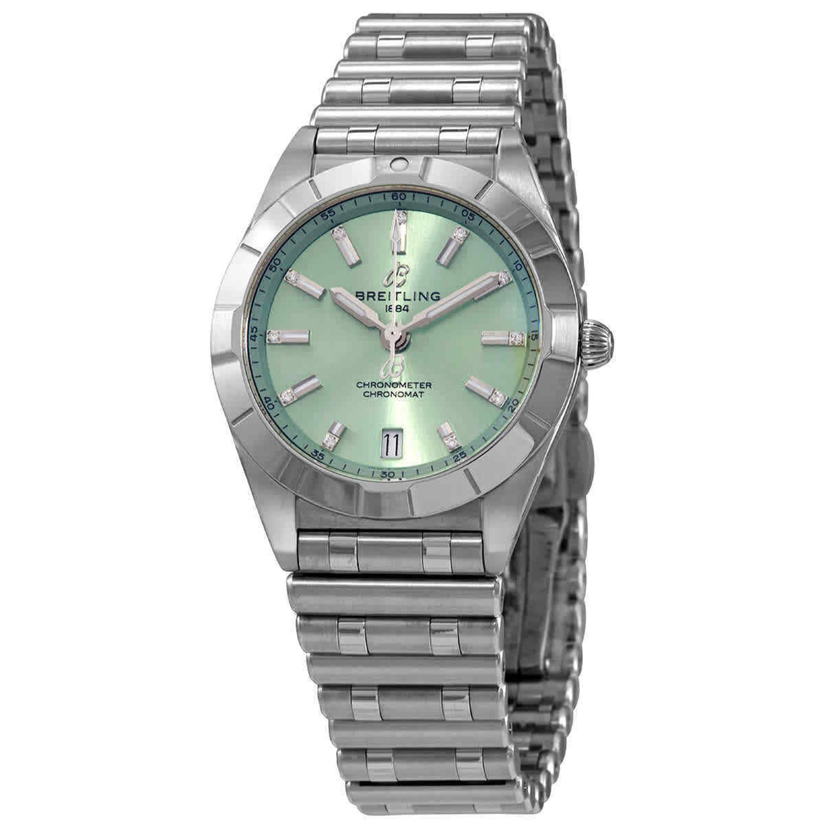 Breitling Women's A77310101L1A1 Chronomat Stainless Steel Watch