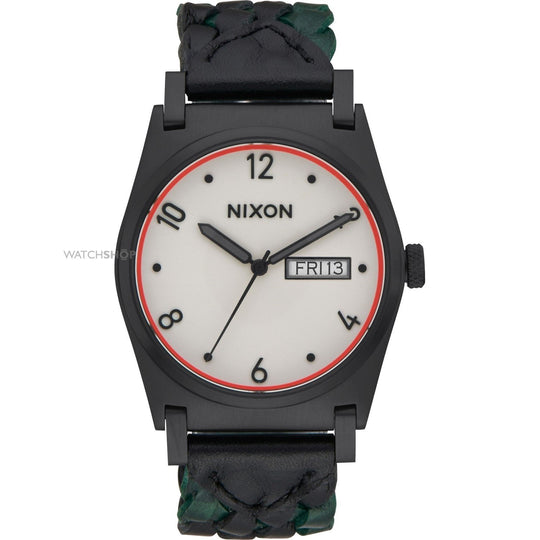 Nixon Women's A955-2357 Jane Green Leather Watch