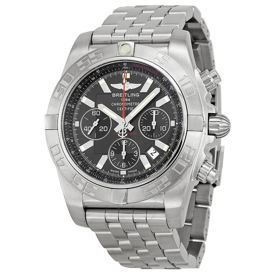 Breitling Men&#39;s AB011010-M524 Chronomat 44 Flying Fish Chronograph Automatic Stainless Steel Watch