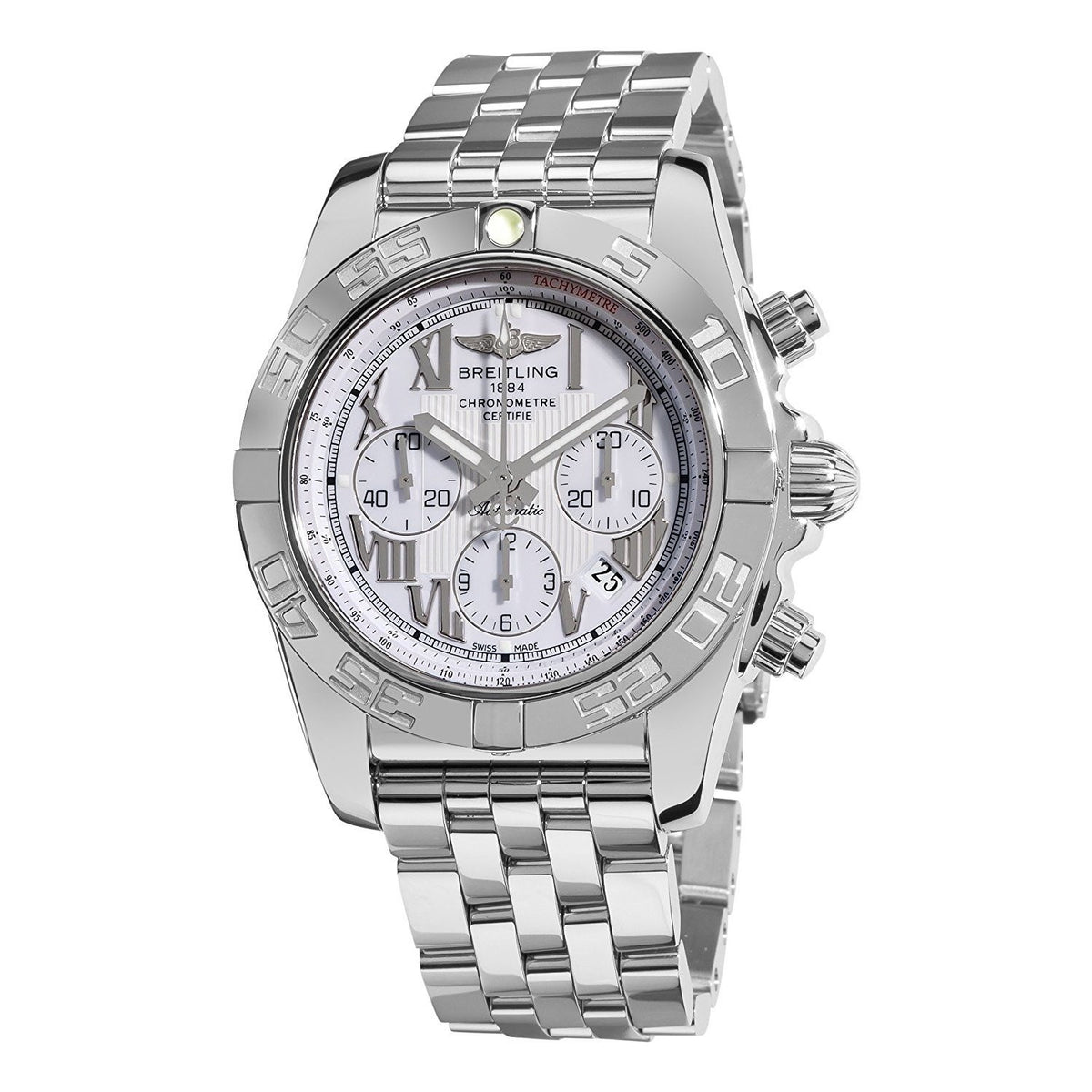 Breitling Men&#39;s AB011012-A690 Chronomat 44 Chronograph Automatic Stainless Steel Watch