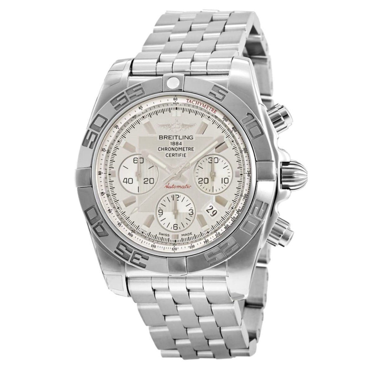 Breitling Men&#39;s AB011012-G684-375A Chronomat 44 Chronograph Stainless Steel Watch