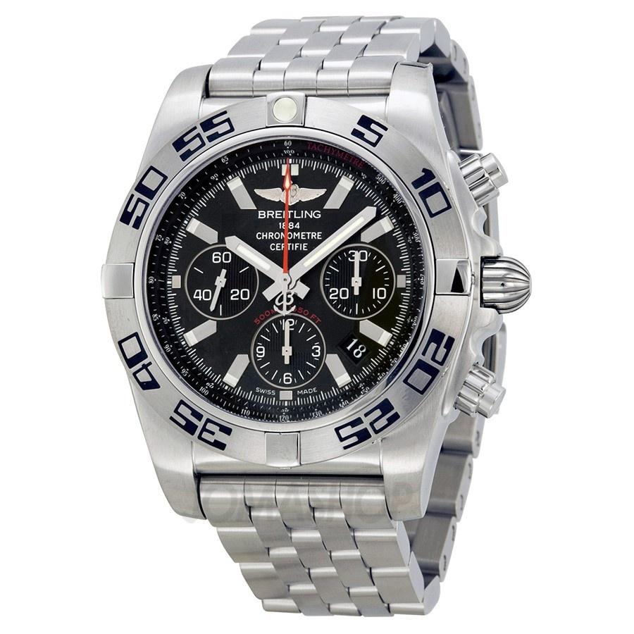 Breitling Men&#39;s AB011610-BB08 Chronomat 44 Automatic Chronograph Stainless Steel Watch