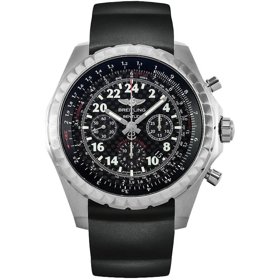 Breitling Men's AB022022-BC84-212S Bentley 24H Chronograph Black Rubber Watch