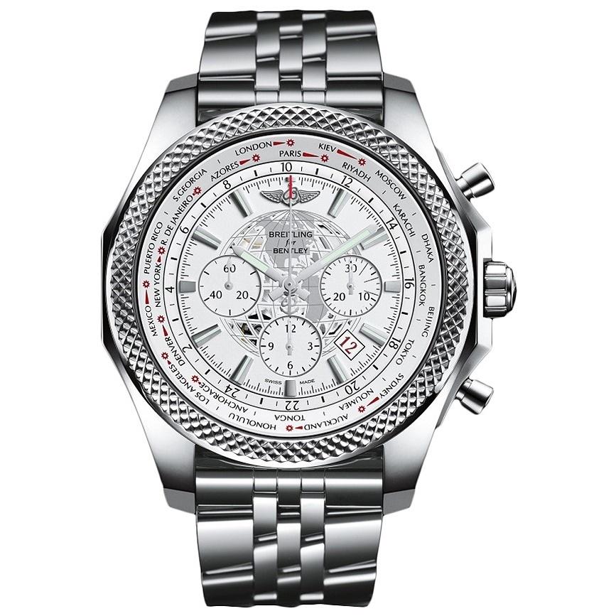 Breitling Men's AB0521U0-A755-990A Bentley B05 Unitime Chronograph Stainless Steel Watch