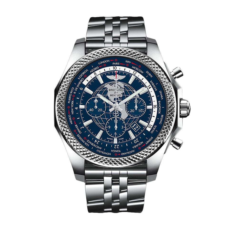 Breitling Men's AB0521V1-C918-990A Bentley B05 Unitime Chronograph Stainless Steel Watch