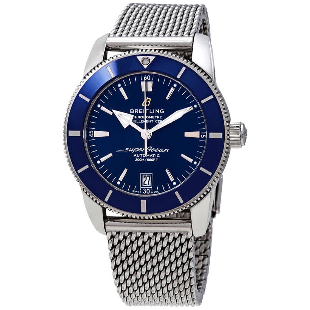Breitling Men&#39;s AB2010161C1A1 Superocean Heritage II Stainless Steel Watch
