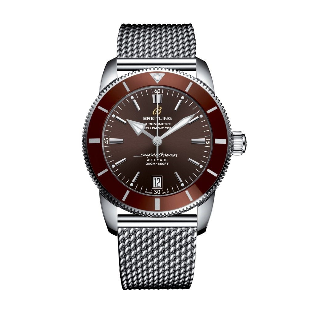 Breitling Men&#39;s AB201033-Q617-154A Superocean Heritage II Stainless Steel Watch