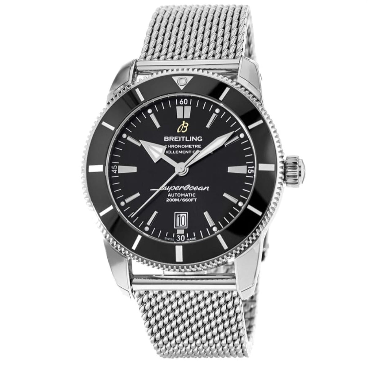 Breitling Men's AB2020121B1A1 SuperOcean Heritage Stainless Steel Watch
